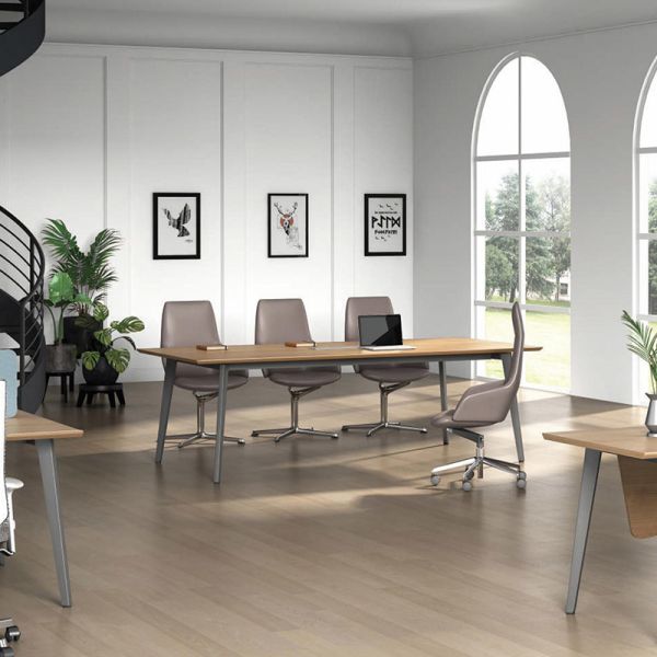 Офисная мебель Зелёная 4 места Офисный стол Офисный кабинет Рабочая станция для 5 человек