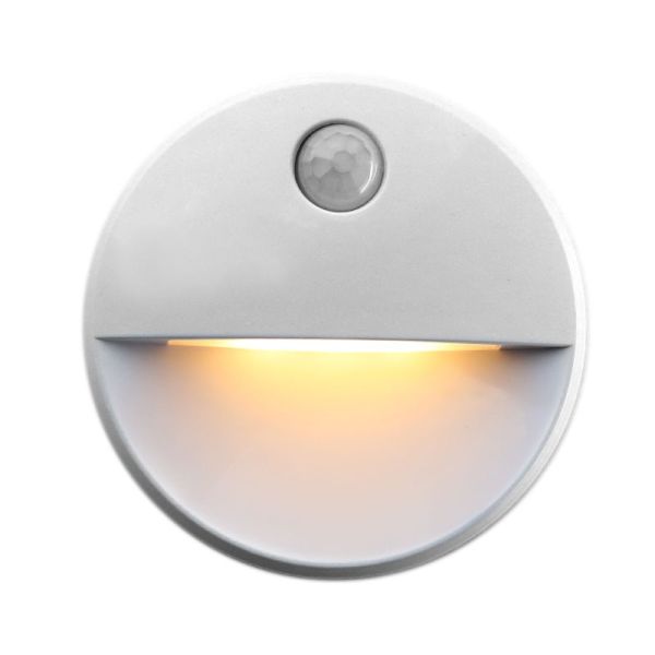 ABS 7.2x7.2x2.6cm света 12LM 3xAAA шкафа движения шкафа 3x2835 SMD