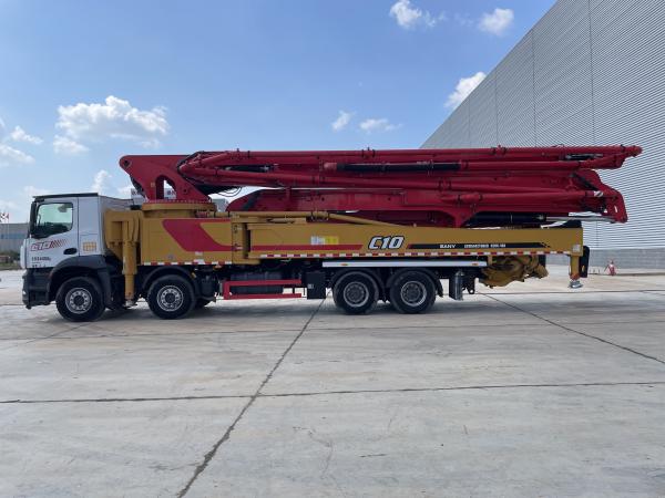 2020 Used Sany 62M Concrete Pump Truck Mercedes Benz Chassis