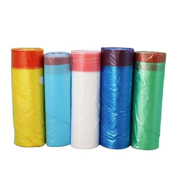 5 13 30 39 Gallon Drawstring Trash Bags Bin Can Liner for Garbage Waste Management