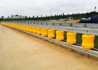 Traffic Safety Eva Buckets Rolling Guardrail Road Roller Barrier Anti Crash