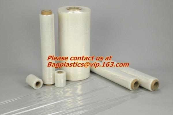 jumbo roll wrap stretch film ,plastic film,stretch film with customized size, pe stretch