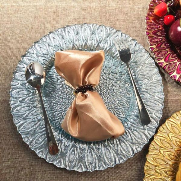 Factory Customized Machine Made Spray Glass Charger