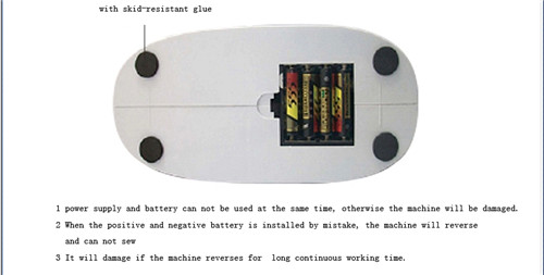 Máquina de coser eléctrica portátil compacta y ligera UFR-403 Aguja 11 -14 1,7 kg