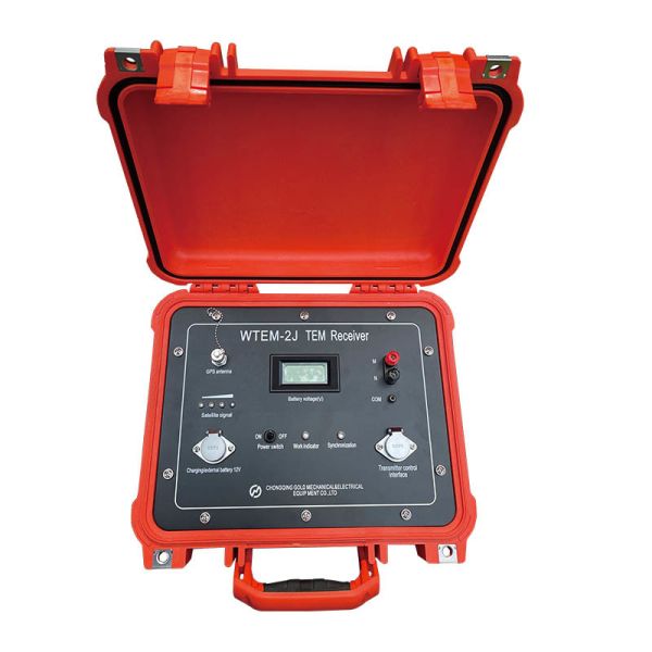 Equipo electromagnético geofísico transitorio TEM para la exploración subterránea