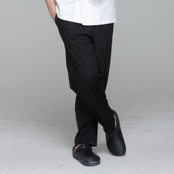 Anti Wrinkle OEM Service Kitchen Work Trousers Printed High Waist