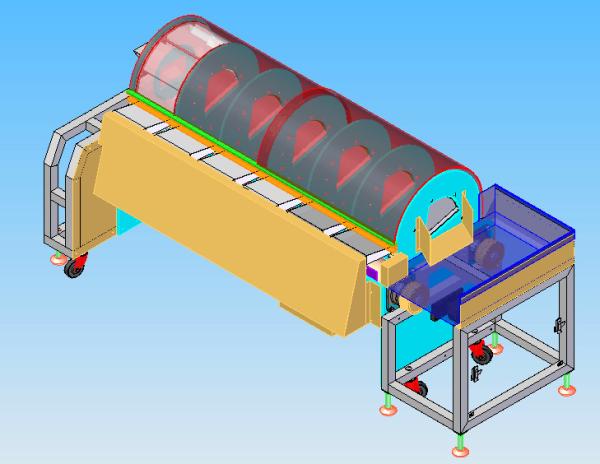 Small Size Encapsulation Tumbler Dryer With Easy Lift Basket For Pharmacetical Drying Machine