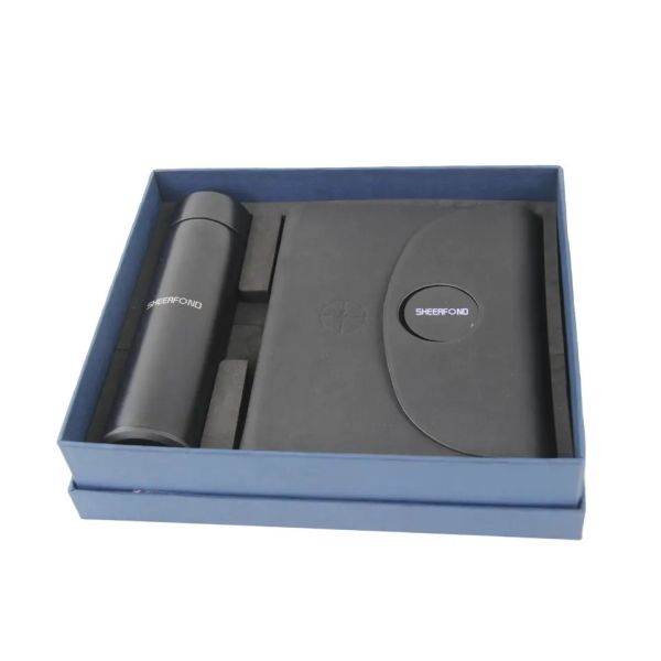 Беспроводная поручая кружка подарка тетради A5 корпоративная и ключевой цепной переходник