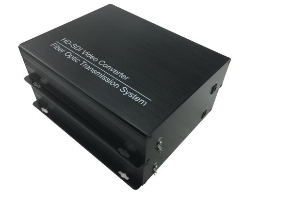 4 channels HD SDI To Fiber Converter CCTV HD-SDI Fiber Transceiver Multimode 1310/1550nm