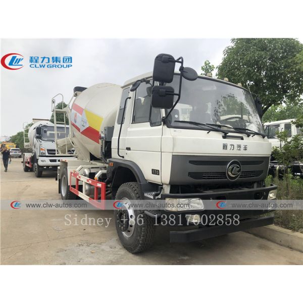 CLW 5cbm Concrete Mixer Truck With Steel Q345 Tank
