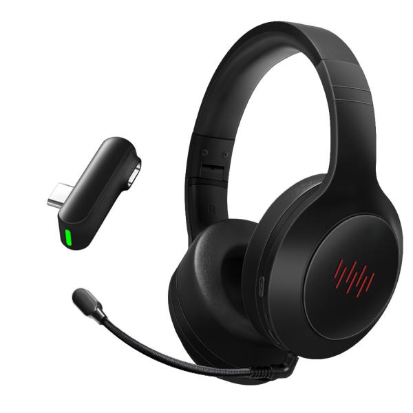Wireless Headphones PS5 Compatible With LED Mic And Multicolor Atmosphere Light