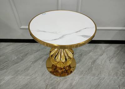 Golden Metal Frame Marble Odm Modern Nesting Coffee Table