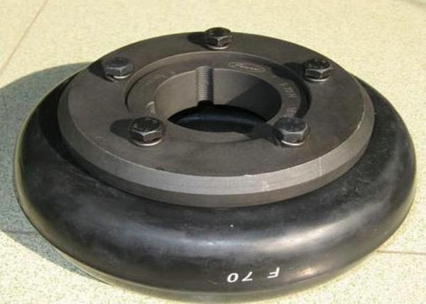 F40-F250 Tyre Rubber Coupling with NBR Rubber for High Tensile Strength and 70 Shore A Hardness