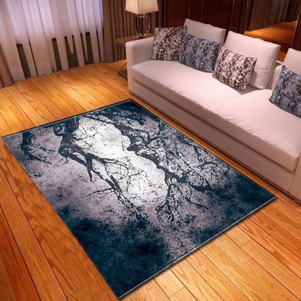 Marble living room carpet, bedroom, dining room floor mat size can be customized