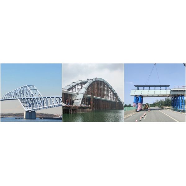 Customized Lightweight Modular Steel Bridges Metal Truss Eco Friendly