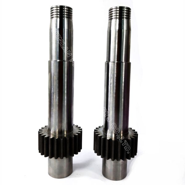 Precision S136 Gear Shafts | Threaded Core Rods for Injection Molds