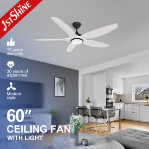 6 スピード 低騒音 調節可能 LED 天井扇 ABS 刃 DC モーター