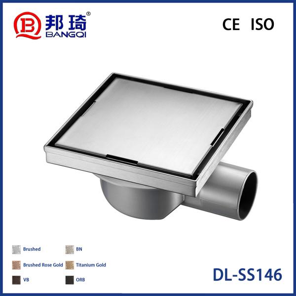 DL-SS146 Drainage de plancher en acier inoxydable européen