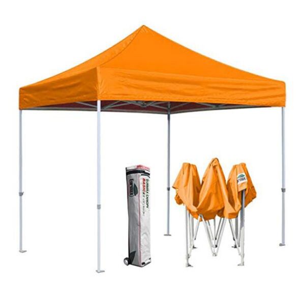 Outside Waterproof Marquee Pop Up Tent Corrosion Resistance With Sunshade Cover
