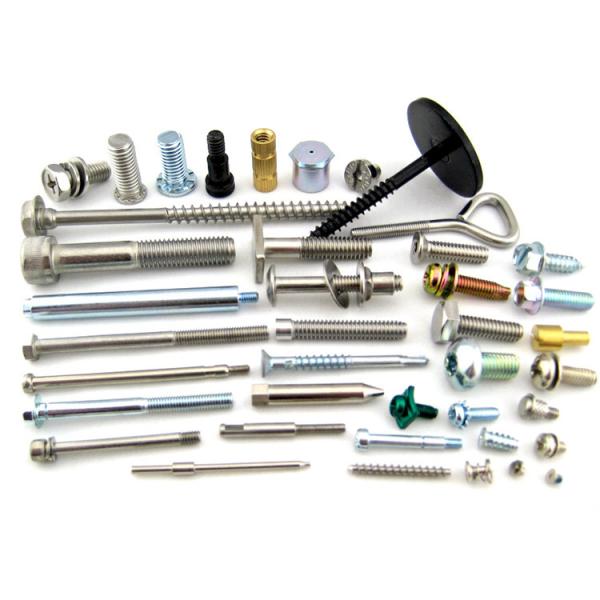 M2.5 Galvanized White Self Tapping Screws With Aluminium Finish Cadmium Plated