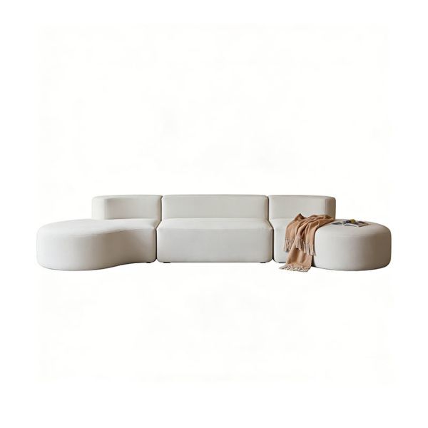 Modern Vacuum Packing Compressed Sofa For Living Room Furniture Modular Sofa Luxury Fabric L Shape Corner Sofa Couch Set