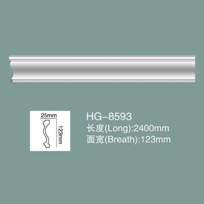 PU Wainscoting PU Wall Baseboard Polyurethane PU Moulding HG-8593