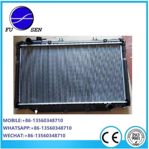 Silver Color 16400-17020 Water Cooled Toyota Car Radiator