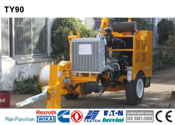 Overhead Transmission Hydraulic Laying Puller Max Intermittent Pull 90kN