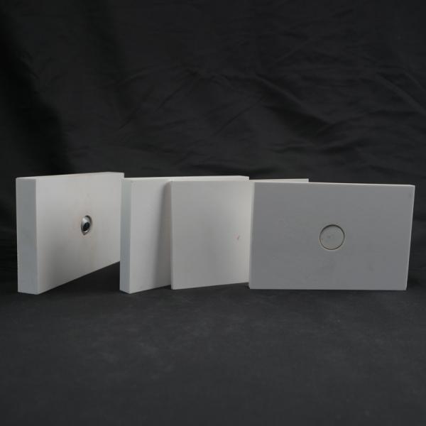 Bending Strength 310MPa Aluminum Oxide Ceramic Plate High Wear Resistance In Industrial And Heavy Duty Environments