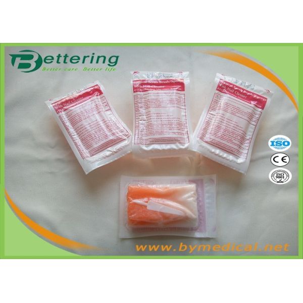 Disposable 4% Chlorhexidine CHG Surgical Scrub Brush Hand Brush Wash Brush With Nail Cleaner