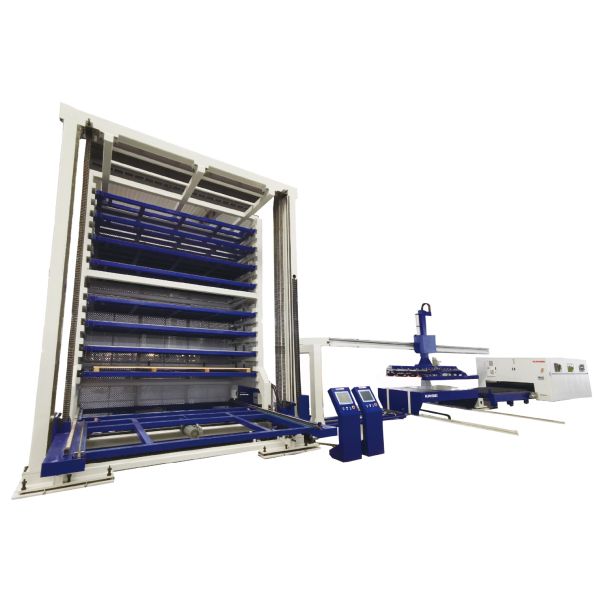 Интегрированный складский лазерный режущий аппарат с ЧПУ 3000*1500 мм 6000*2000