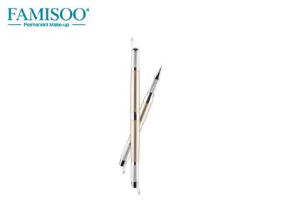 Pena manual de aço inoxidável profissional de Microblading para proteger as sobrancelhas da névoa