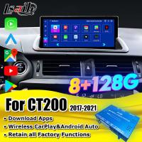Interface vidéo Lsailt Lexus pour CT200h 2017-2021 GX LX ES LS...incluant CarPlay, Android Auto, Spotify