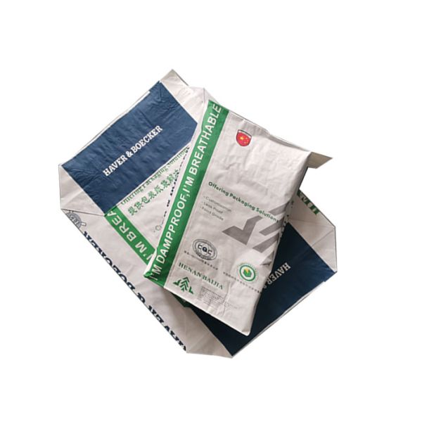 Бумажный мешок водоустойчивого промышленного цемента химической промышленности бумажных мешков упаковывая