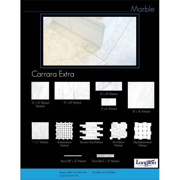 White Diamond Dolomite Nature Stone Mosaic Tile For Kitchen Backsplash