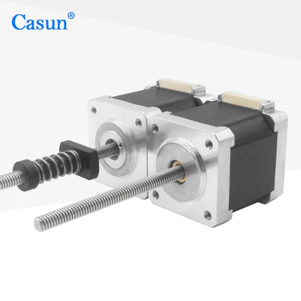 Nema 14 Stepper Motor Tr5X2 P1 360mN.m High Precision Hybrid Stepper Motor with Threaded Shaft