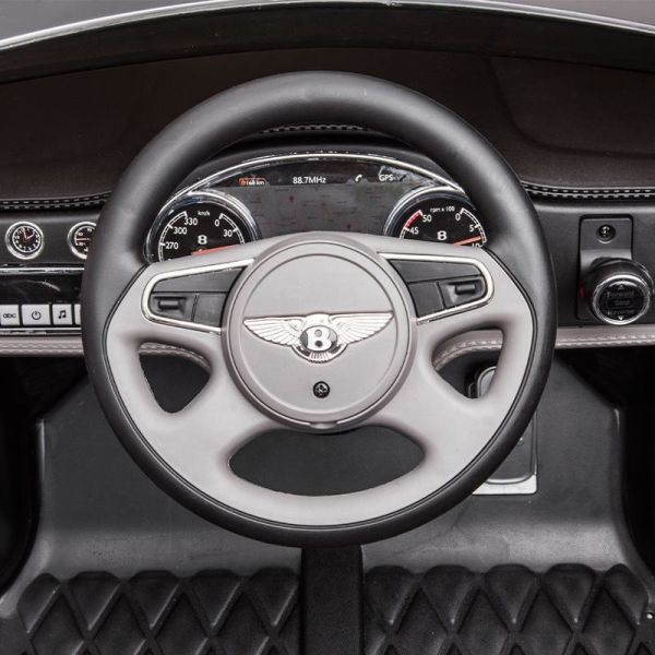 12V Battery Operated Licensed Ride On Car with Remote Control and Leather Seat