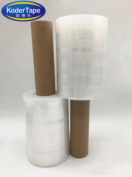 Hand And Machine White Transparent LLDPE Stretch Film Exellent For Big Package Or Pallet Wrap