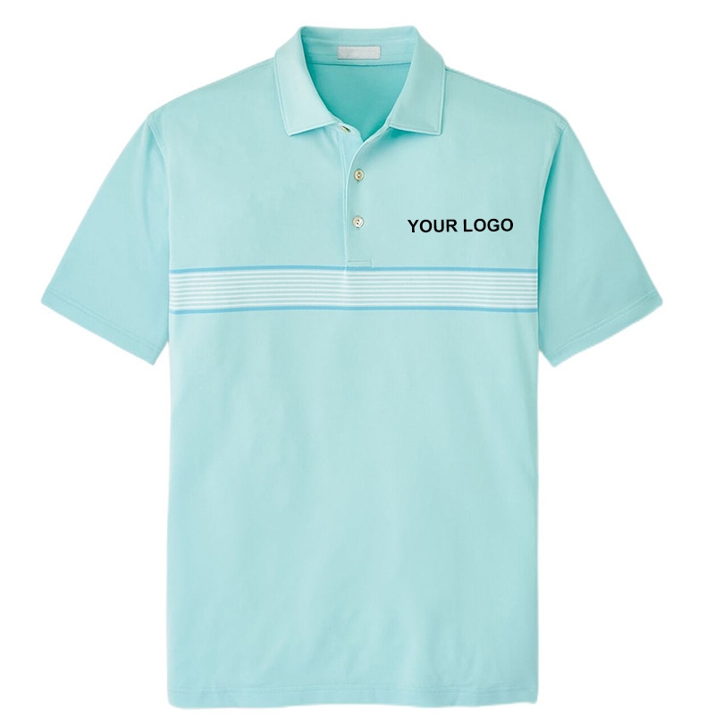 Wholesale High Quality Mercerized Unisex Polo T-Shirt Custom Logo Golf Polo Shirt Print Design Men's