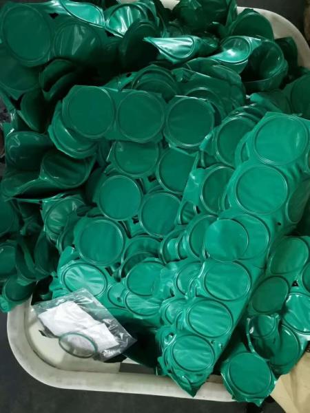 NBR/FKM/FFKM/EDPM/SI Anéis de borracha verde OEM/ODM Moldura por compressão com boa resistência ao óleo 16-30 N/mm Resistência ao rasgo