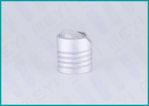 24/410 Metalized Disc Top Cap , Easy Open Screw Top Bottle Caps With Disc Top
