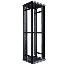 Black 27U Open Rack Perfect for 19inch Cabinet Standard Needs
