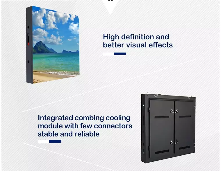 P6 P8 P10 Наружная реклама водонепроницаемая 960x960мм шкаф Фиксированная светодиодная панель с коммерческой рекламой