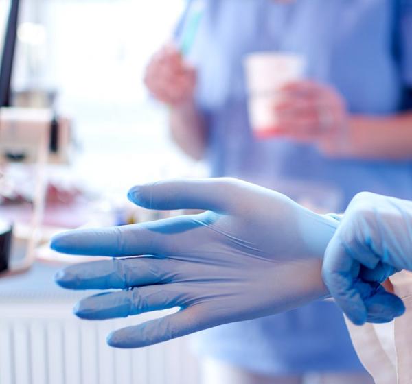 Powder-Free Disposable Medical Gloves Medical Exam Gloves Latex Free Fda Approved