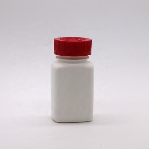 Bouteille en HDPE de couleur personnalisée de 120 ml pour solution de stockage de médicaments solides et en poudre