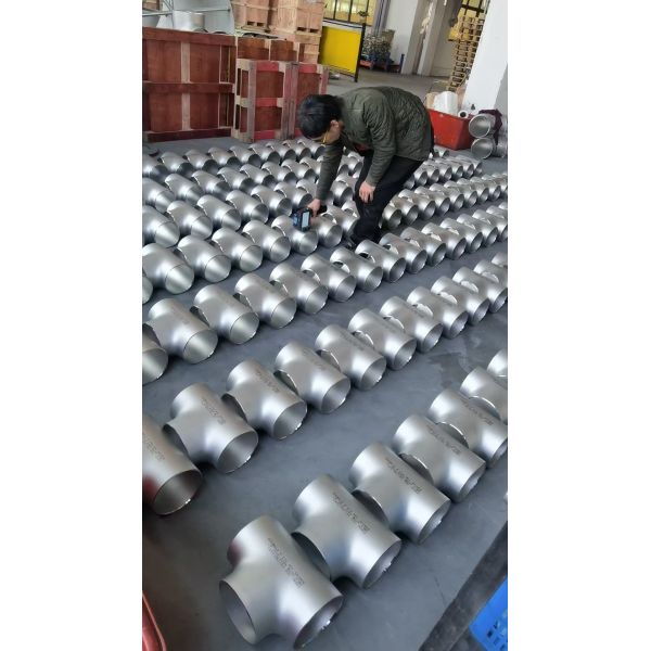 Acero inoxidable Butt Seld Pipe Fitting SS Equal Tee 403L Prevención de la corrosión