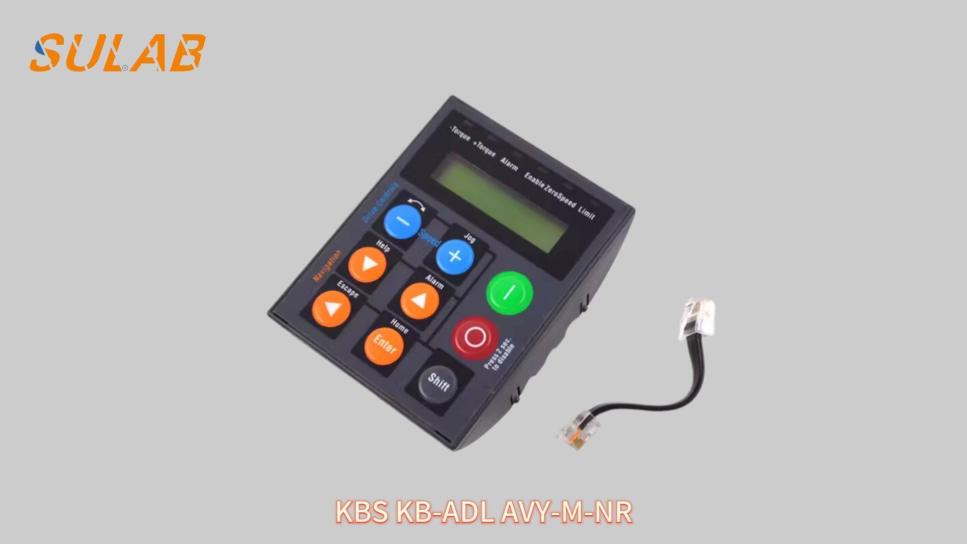 KBS KB-ADL AVY-M-NR Handheld Debugger for SIEI AVY Elevator Inverter with Fault Diagnosis and Parameter Configuration