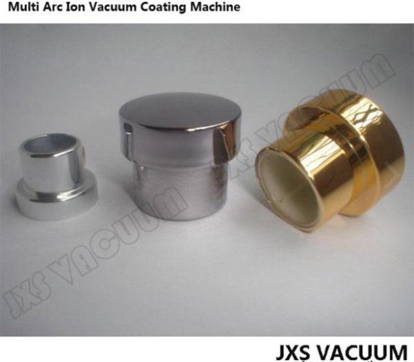 ABS Cosmetics Caps Thermal Evaporation Vacuum Coating System For Chrome Gold Finish