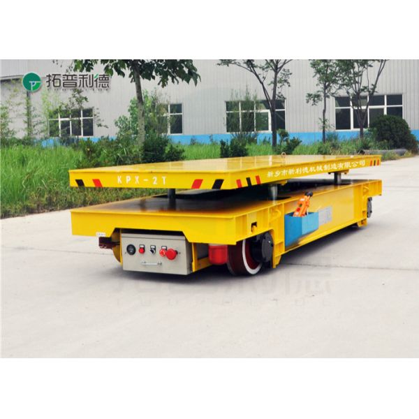 Insdurtial Material Handling Transport Coil Transfer Scissor Lift Rail Truck