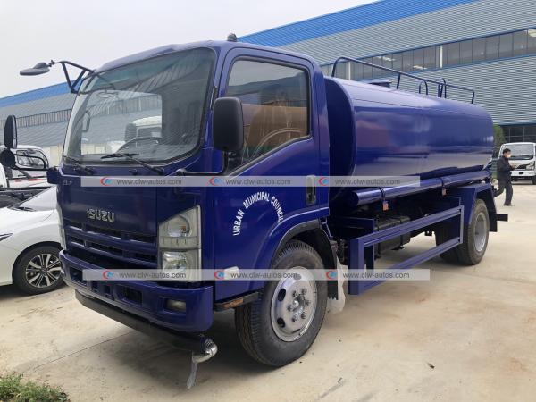 ISUZU 5tons Water Spraying Truck 5000L Water Bowser Tanker Transport Truck 